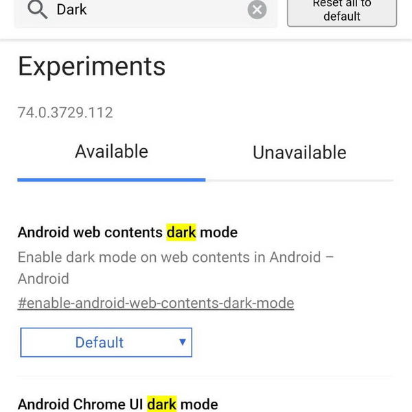 Chrome 手機版 Dark Mode 暗黑模式啟動超秘技！