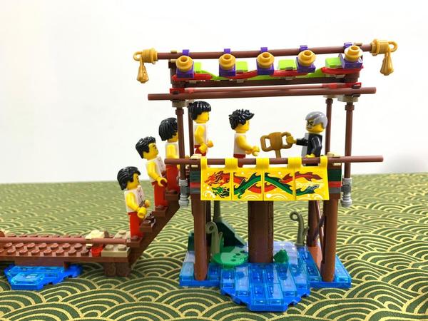 LEGO 推端午節別注版！80103 龍舟競賽開箱砌