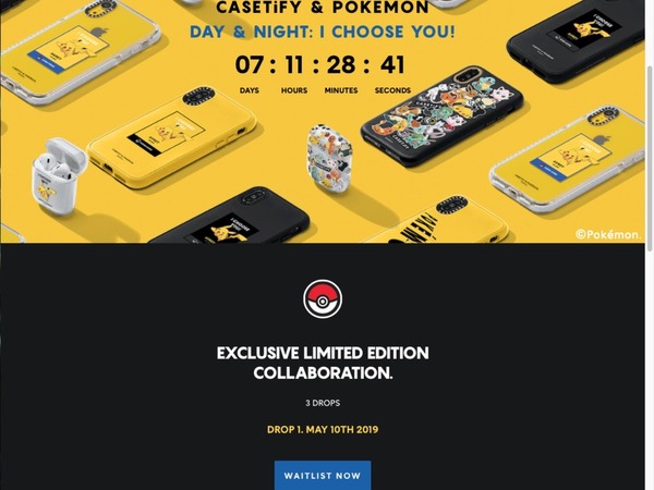 Casetify 推寵物小精靈手機殻  迎「POKEMON 神探 Pikachu」上映