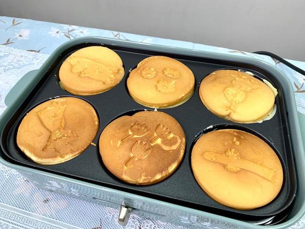 MOOMIN × BRUNO 多功能電熱鍋開箱玩！即製 6 款姆明 Pancake