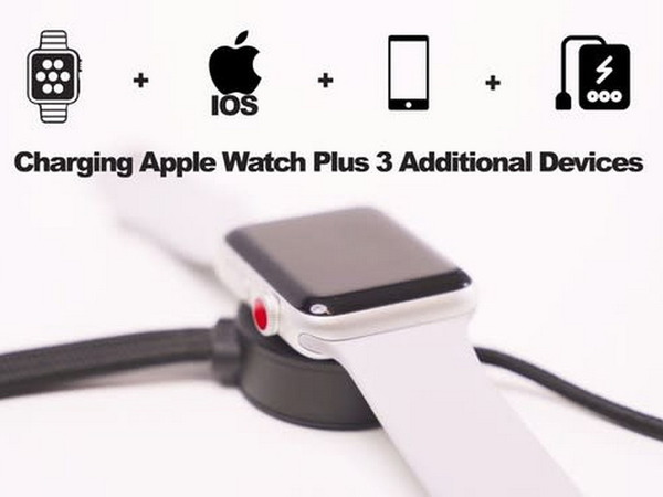 【UFour 四合一充電線】iPhone 與 Apple Watch 同步充電　