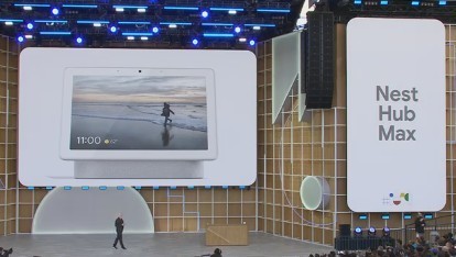 Google Nest Hub Max 智能家居系統登場 10 吋巨屏追加前置鏡頭