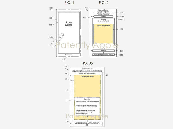 Apple 新專利揭 Touch ID 載譽歸來？屏下指紋功能適用整個屏幕