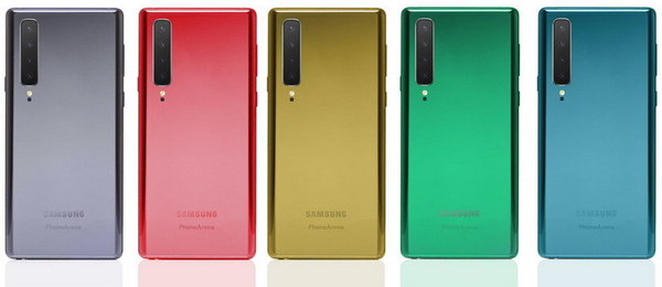 Samsung Galaxy Note 10 高清渲染圖！家燕姐屏幕確認？