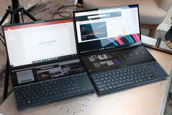 【Computex 2019】ASUS ZenBook Pro Duo 雙屏觸控新體驗  4K OLED 觸屏 ＋ 特闊觸控列