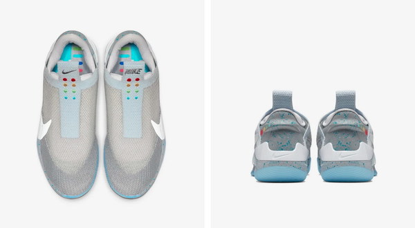Nike Adapt BB Wolf Grey  向「回到未來」致敬