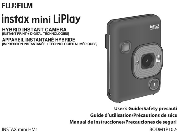 Fujifilm instax Mini LiPlay 最迷你即影即有相機  6月登場