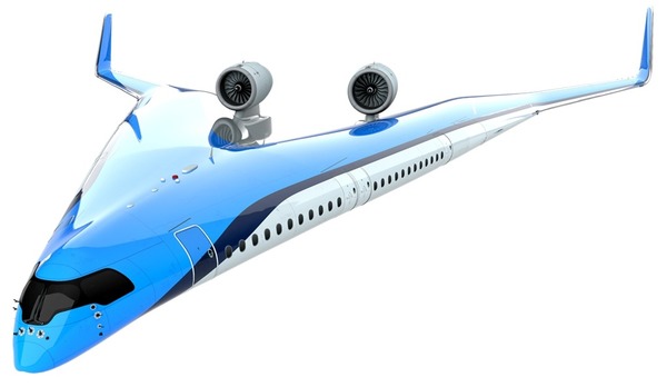 荷蘭航空顛覆概念  設計 V 字型省油減碳飛機