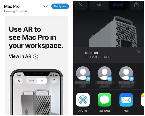 【iPhone 限定】藉 AR 技術將 Mac Pro 帶回家！