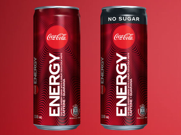 可口可樂香港首推 Coca-Cola ENERGY 能量飲品  有糖無糖雙口味可選