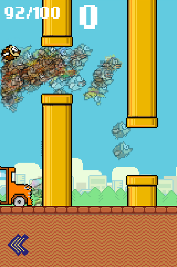 100 人 Flappy Bird「食雞」版上線  Web 版 App 版都有得玩