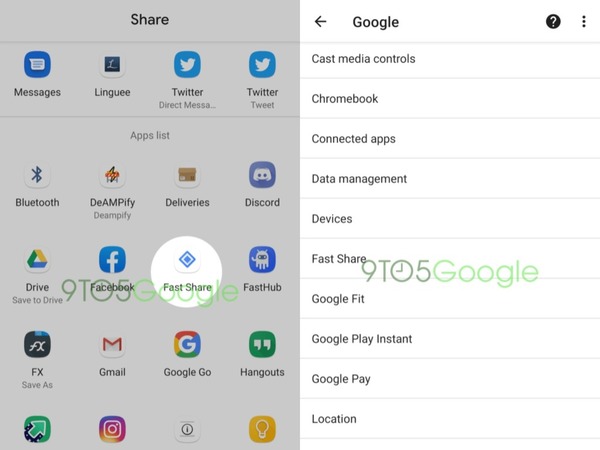 Android 版 AirDrop？Google 將推 Fast Share 手機檔案共享功能