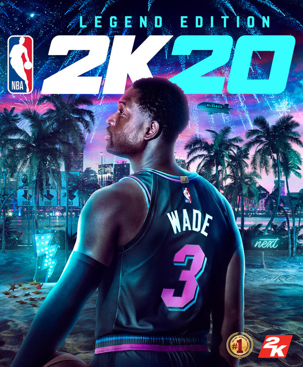 湖人Anthony‧閃電俠D-Wade NBA 2K20封面發表
