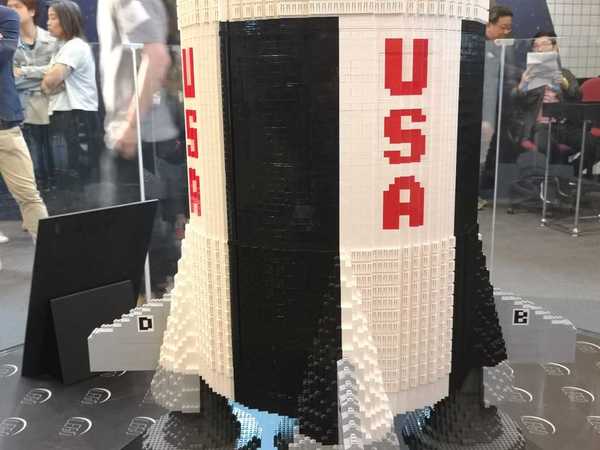 香港太空館 x LEGO 合辦登月 50 年展覽！5 米高 LEGO 土星五號登場