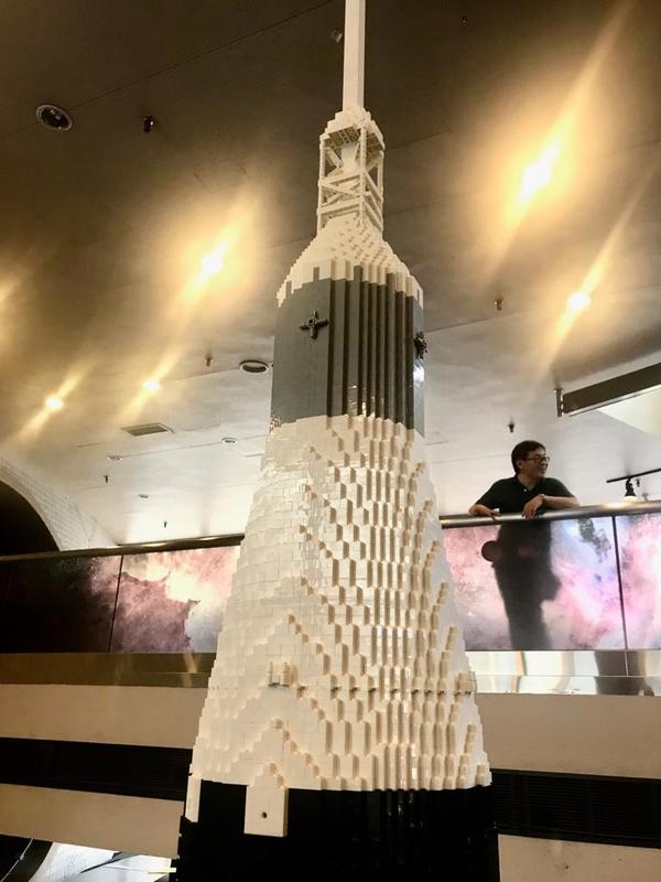 香港太空館 x LEGO 合辦登月 50 年展覽！5 米高 LEGO 土星五號登場