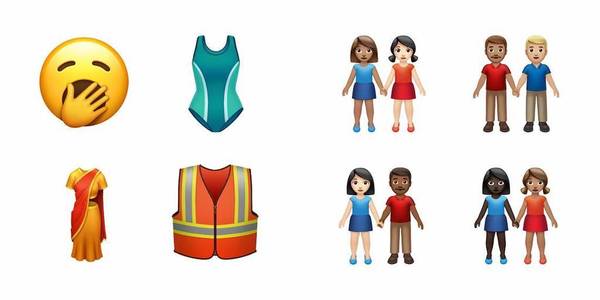 Apple 公開 59 款全新 Emoji 預計今年秋季推出