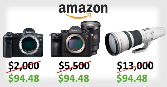 Amazon Prime Day 疑系統出錯！數碼相機天價鏡頭僅售 ＄100【貨已收】