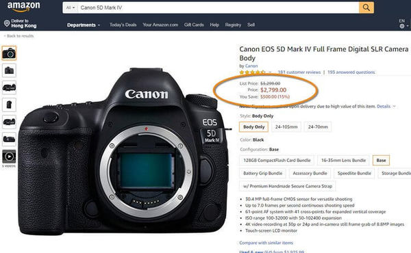 Amazon Prime Day 疑系統出錯！數碼相機天價鏡頭僅售 ＄100【貨已收】