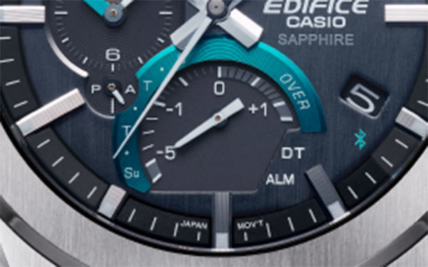 EDIFICE 推全新超薄輕巧計時碼錶 EQB-1000D