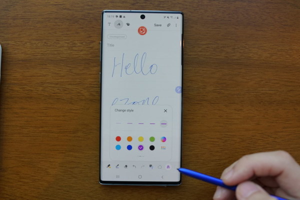 Samsung S Pen 功能大幅提升！隔空控制 Galaxy Note 10/10＋ 變焦拍照