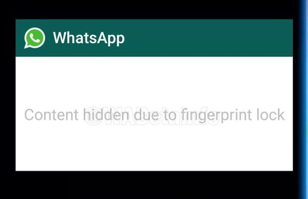 WhatsApp 指紋解鎖功能現身 Android Beta 版 或快將正式啓用