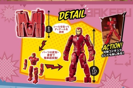 Marvel 超變換 Complete Box 登場！超級英雄人仔扭扭即變英文字母【多圖】