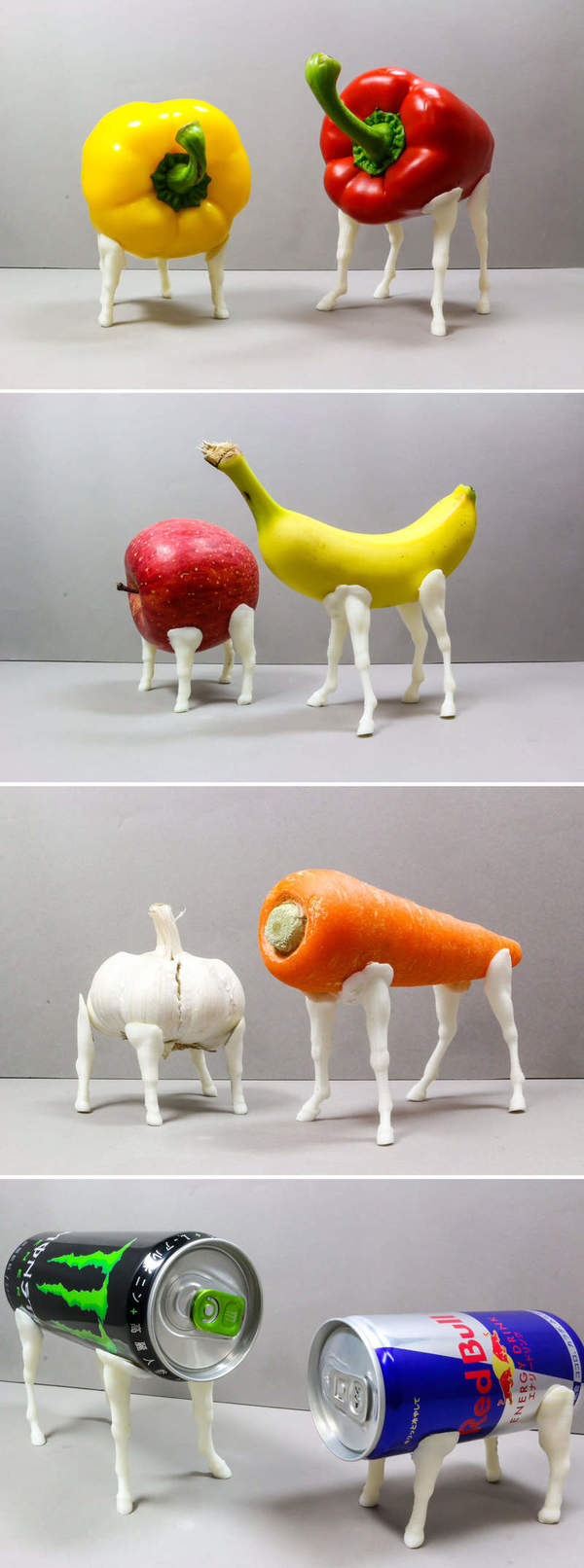 用青瓜砌出《高達》魔霸！日本網民創意製作「精靈馬」紀念盂蘭節【多圖】