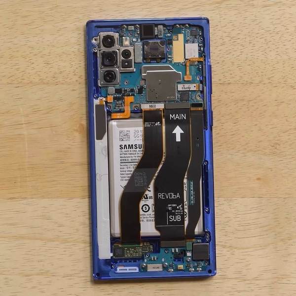 Samsung Galaxy Note 10+ 5G 拆機解剖！充電池證實越南製