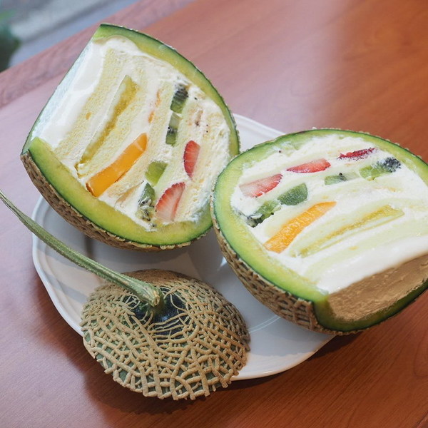 日本人氣蛋糕店 la vie bonbon 推原個哈蜜瓜蛋糕 台北信義有得食