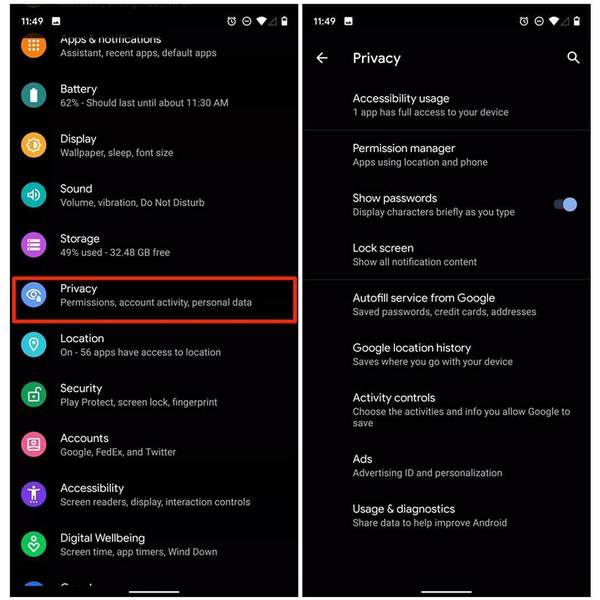 Android 10 推出！只限某 Apps 啟用定位‧已刪 Apps 可完美還原