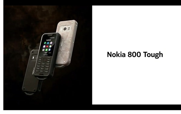 Nokia 800 Tough 三防功能機搶眼！【IFA 2019】五機齊發