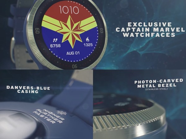 【IFA 2019】Garmin x Marvel Legacy Hero 系列智能手錶 戴美國隊長．Marvel 隊長上手