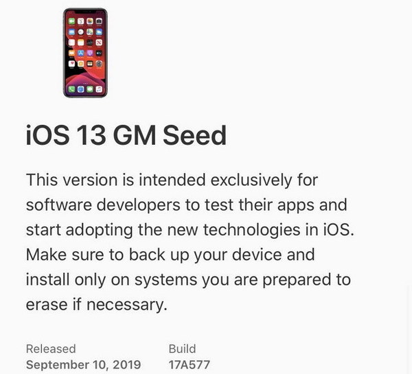 【iPhone 11 發布】iOS 13 GM 版推出！9 月 20 日正式升級