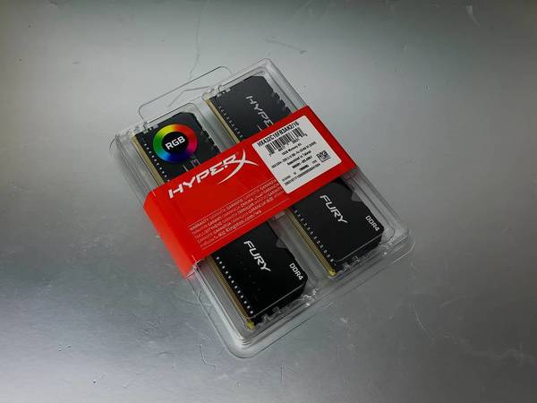 Ryzen三代目良伴 HyperX FURY RGB DDR4【開箱】
