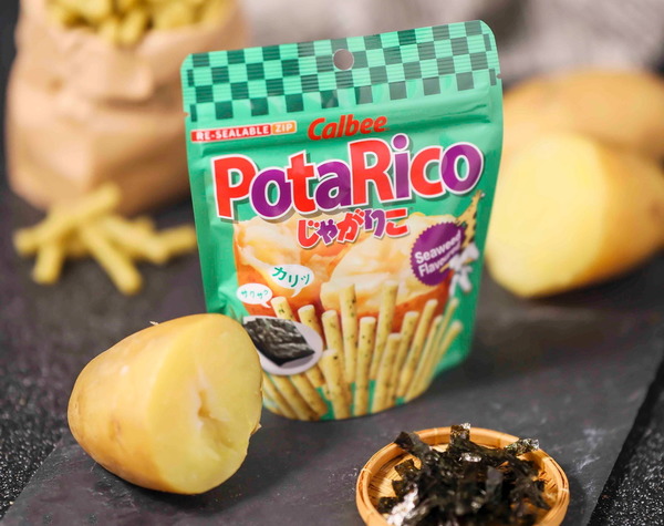 卡樂 B 推 PotaRico 紫菜味薯條 ＋ CornRico 甜粟米味粟米條【香港限定】