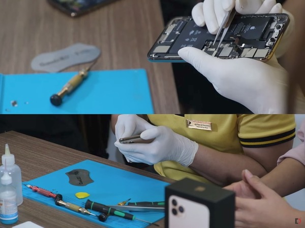 iPhone 11 Pro Max 首條拆機片  L 形新電池增近 25％ 電量