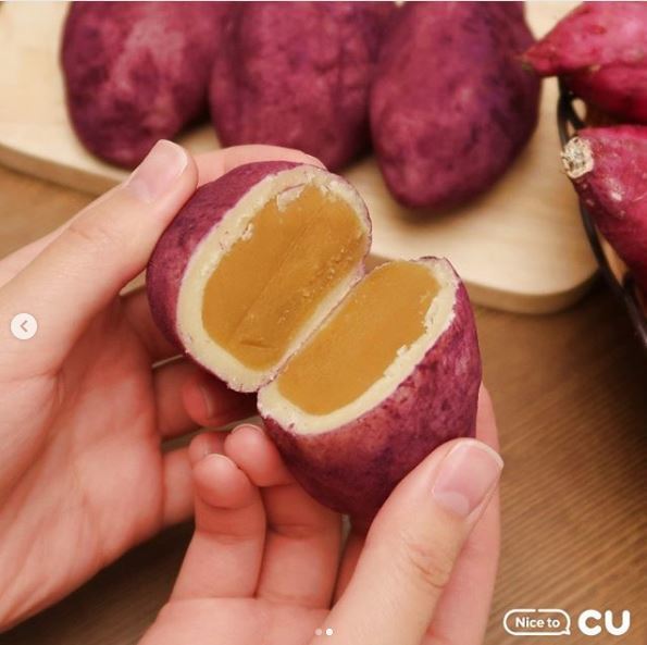 蕃薯控必食！韓國 CU 便利店新品原條「蕃薯包」 