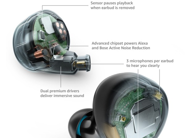 Amazon 首推 Echo Buds 全無線耳機 起用 Bose 知名主動降噪技術