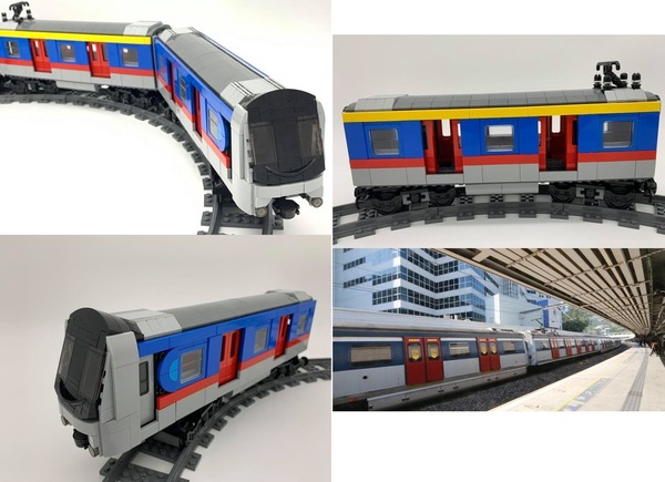 網民自砌 LEGO 東鐵列車！細細架還原度十足