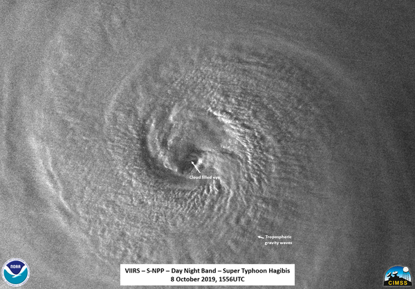 NASA 拍到「最強颱風」海貝思震撼照！預計周末登陸日本關東