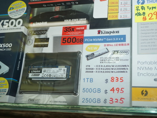 筍價入手！  1TB NVMe SSD 尋寶攻略