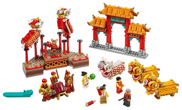 LEGO 再推中國風農曆新年舞獅系列