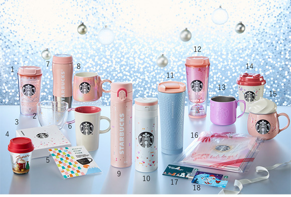 日本 Starbucks 推聖誕限量咖啡杯  款款都充滿少女心