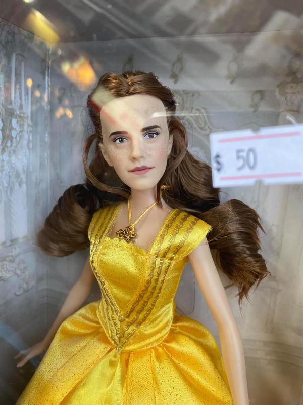《美女與野獸》電影版女主角 figure  是在醜化 Emma Watson 嗎？