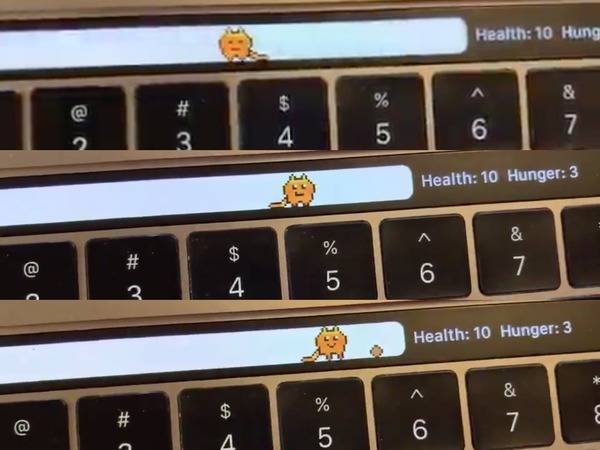 MacBook Pro Touch Bar 新用法  可圈養電子寵物？【有片睇】