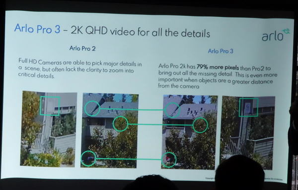 Arlo Pro 3 全無線網絡鏡頭發布！對應 2K HDR‧彩色夜視