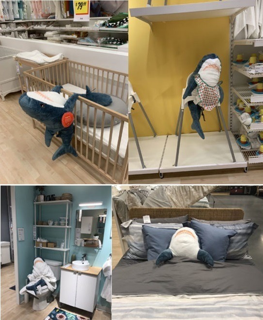 IKEA 萌鯊魚公仔持續熱爆！推全球「尋鯊」活動【多圖】