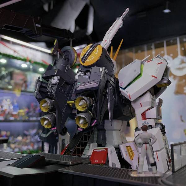 最貴Nu高達完成品 解體匠機Nu高達【開箱】