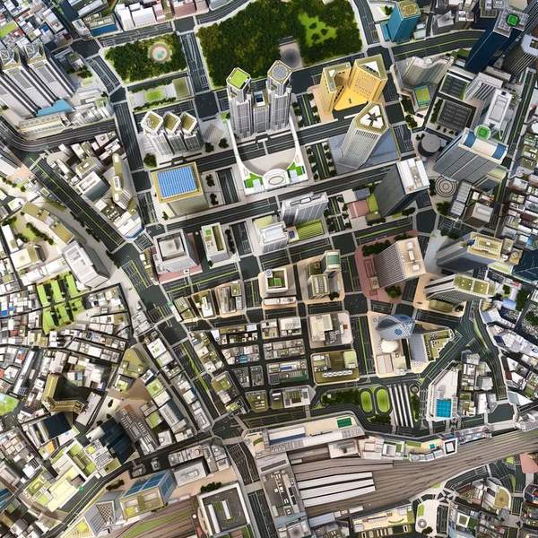 神人花 4 年砌出微縮「紙新宿」！完美還原一草一木