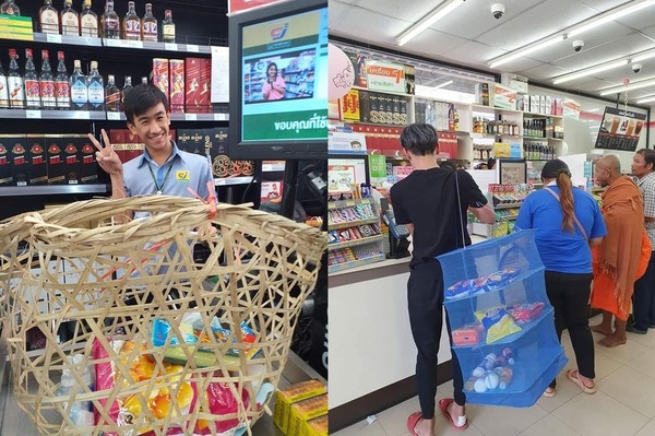 泰國大型商店停派塑膠袋！街頭驚見千奇百怪「環保袋」